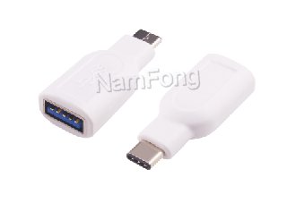 USB TYPE C/ M TO USB3.0 F 转接头 白色,TYPE C TO USB3.0 F 白色，TYPE C TO HDMI ,TYPE C 3.1 视频线，PD 8K视频线，游戏机线工厂