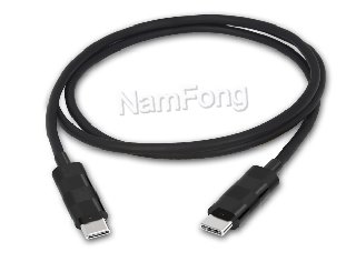 USB3.1cabel,USB C type,USB Type-c M to Type-c M Cable 黑色