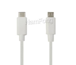 USB3.1cabel,USB C type,USB TYPE C TO TYPE C cable 白色 1米