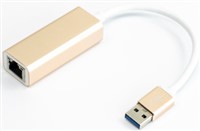 百兆免驱网卡铝合金外壳USB接口(带指示灯）