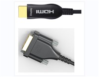 HDMI TO DVI 光纤线、高清HDMI视频光纤线、DVI转HDMI工程视频线、HDMI光缆、无损传输光纤线、光纤转接线、 DVI 光缆、光纤视频传输、HDMI转接线、光纤线供应商、光缆源头厂家、工业级高清线、10M-300M超长光纤线工程视频布线必备组件