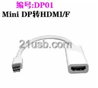Mimi DP 转HDMI 母头，DP线生产厂家，DP cable 供应商