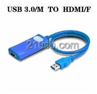USB 3.0 AM TO HDMI AF 转换线，USB 3.0公 TO HDMI 母，SlimPort HDMI 母 to MICRO