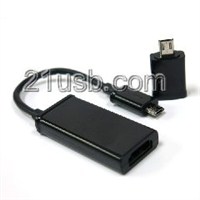 MHL视频线,MHL cable,MHL厂家,MHL高清线,HDMI AF TO MICRO 5PIN MHL CABLE