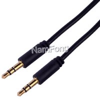 DC线，DC cable，DC音频线，DC 3.5公对公 音频线 经典黑