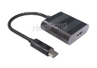 USB TYPE C TO HDMI 19PIN AF 转接线,TYPE C TO HDMI F，MHL CABLE ,TYPE C TO HDMI ,type C HUB 扩展坞工厂