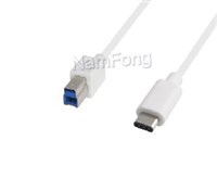 USB3.1cabel,USB C type,Type-C to USB 3.0 B M