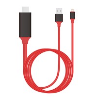1080P MHL to HDMI cable for iphone 8pin to HDMI HDTV Cable 苹果MHL Lightning to HDMI接口，苹果视频线