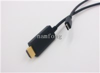 USB3.1Type-c转HDMI公对公接头电脑Macbook电视投影仪转换器