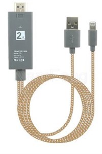 lingtning to hdmi cable ,HDMI to USB,HDMI TO LINGHTNING CABLE,LINGHTNING CABLE ,linghtning M  TO  HDMI M +USB M双支线 ABS外壳